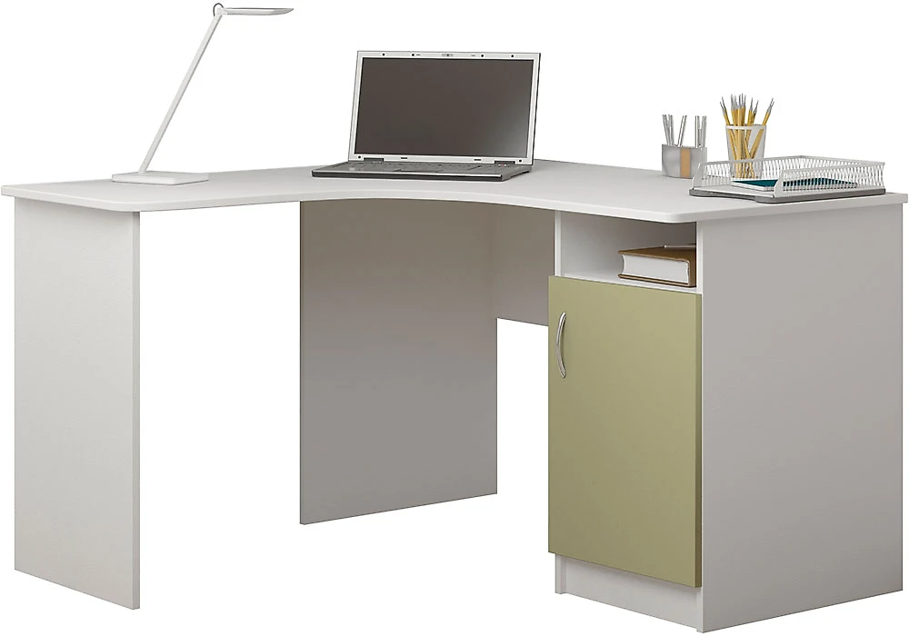 Письменные столы с тумбой СПУ-1 МДФ Дизайн-1