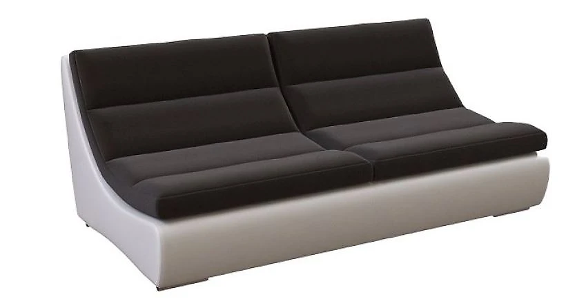 Прямой диван Монреаль Nero Lux