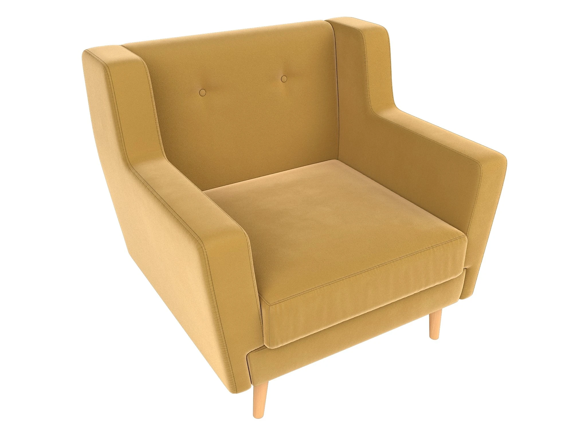 желтое кресло Брайтон Дизай-2