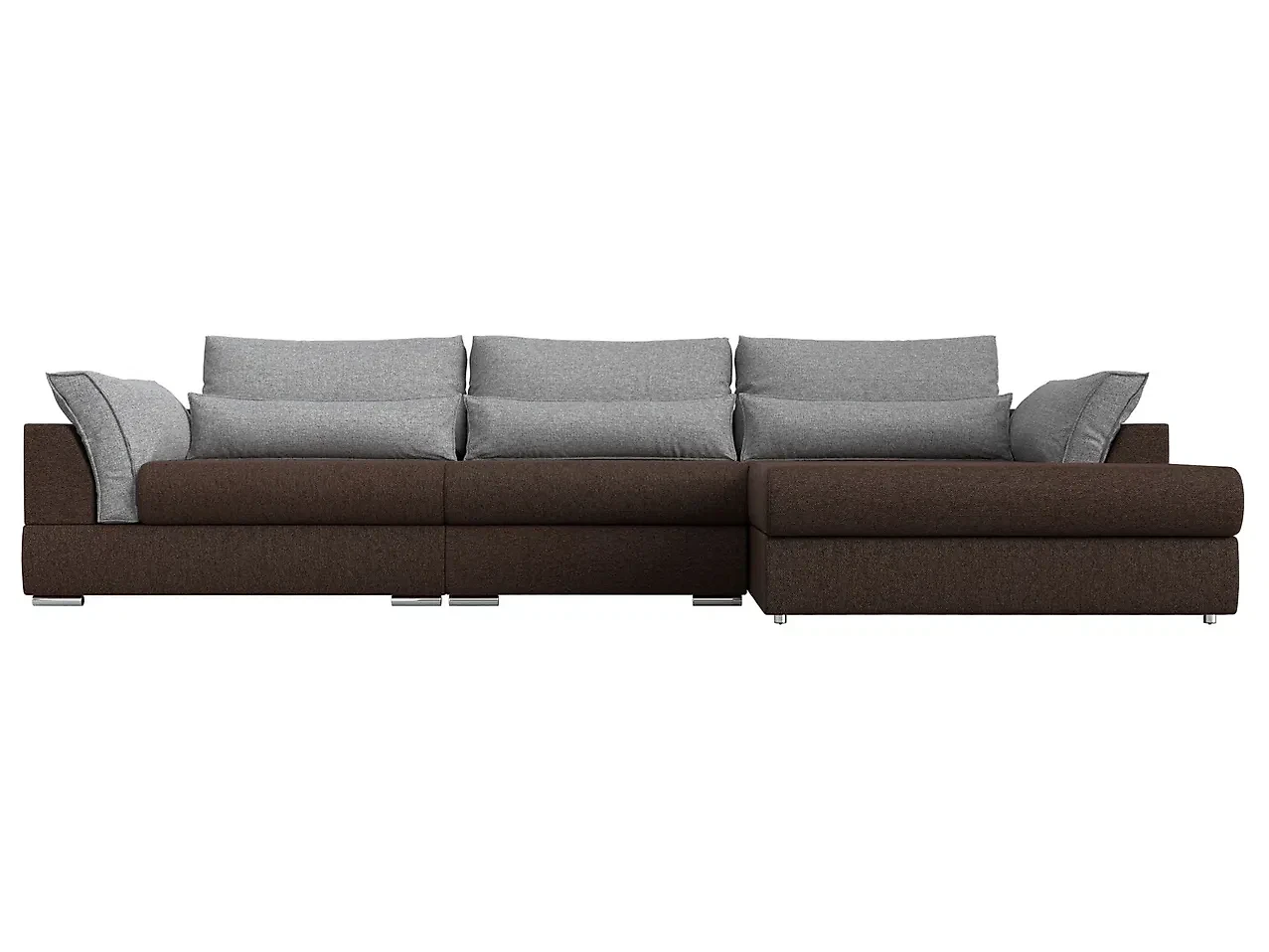Угловой диван с независимым пружинным блоком Пекин Лонг Кантри Дизайн 6