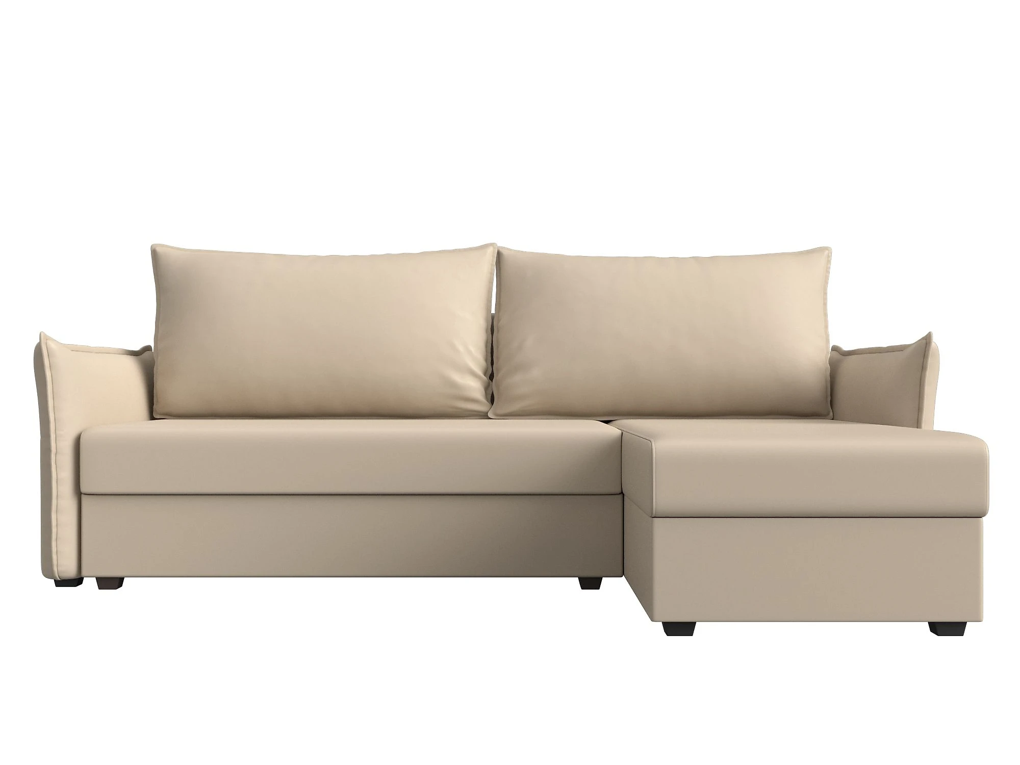 Раскладной кожаный диван Лига-004 Дизайн 13