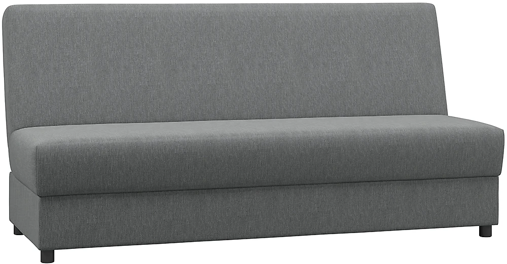 Прямой диван серого цвета Навара Меланж-2