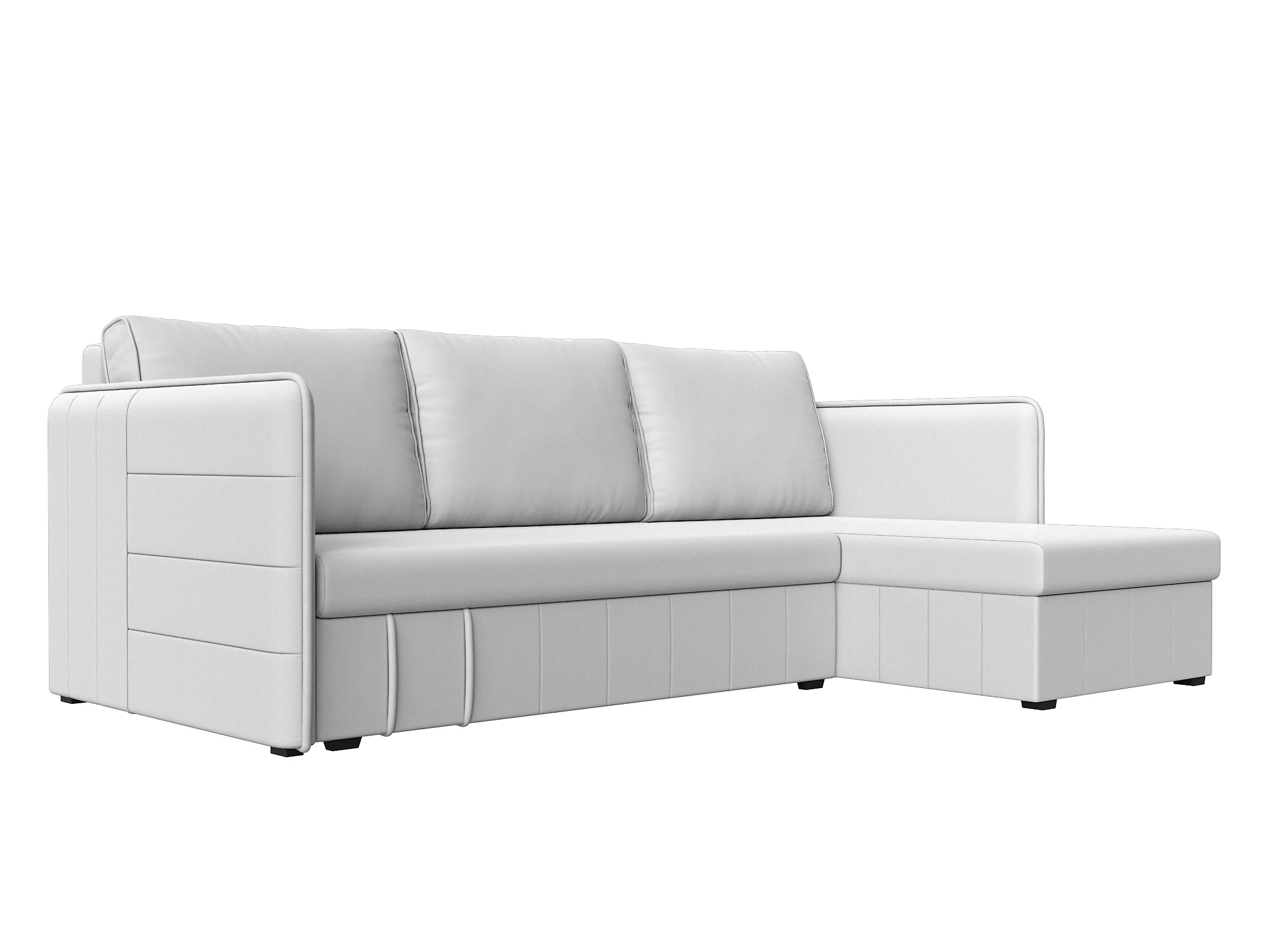 Белая диван еврокнижка  Слим Дизайн 12