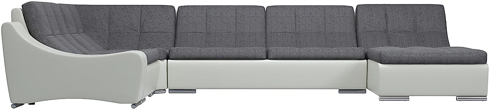 Низкий модульный диван Монреаль-3 Кантри Графит