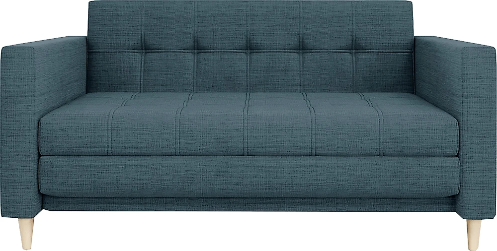 Прямой диван серого цвета Квадро Кантри Люкс Дизайн-7