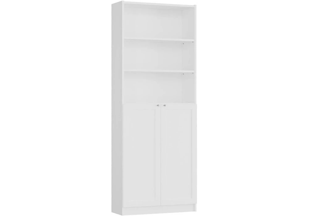 Распашной шкаф 80 см Билли-23 (Smart) Белый