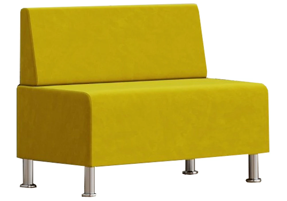 Жёлтый прямой диван Бизнес Дизайн 5