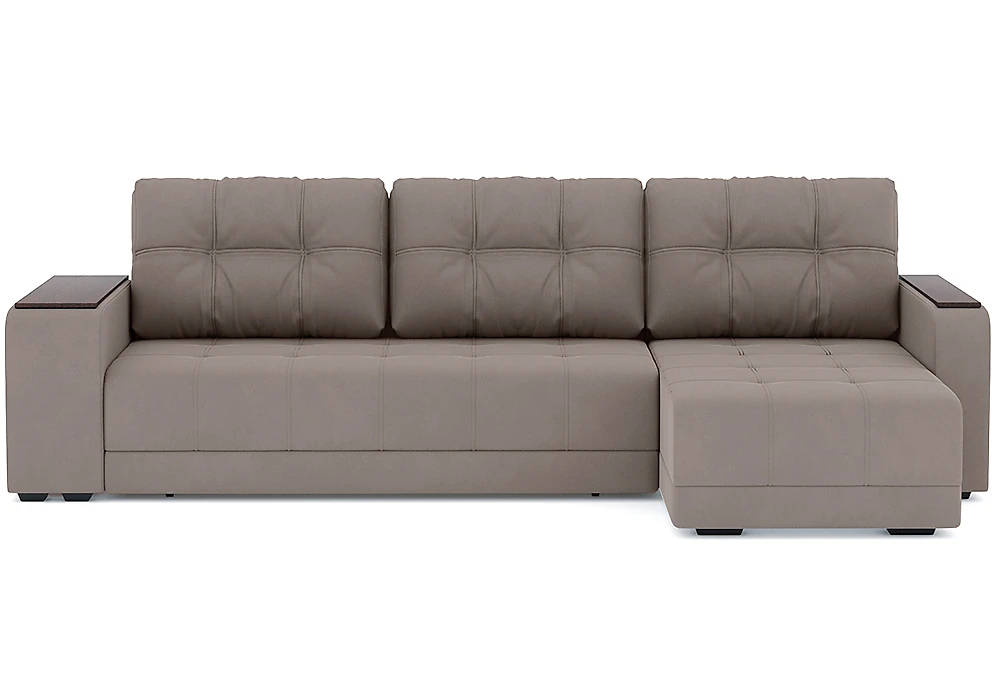 Угловой диван с независимым пружинным блоком Милан Велюр Дизайн 7