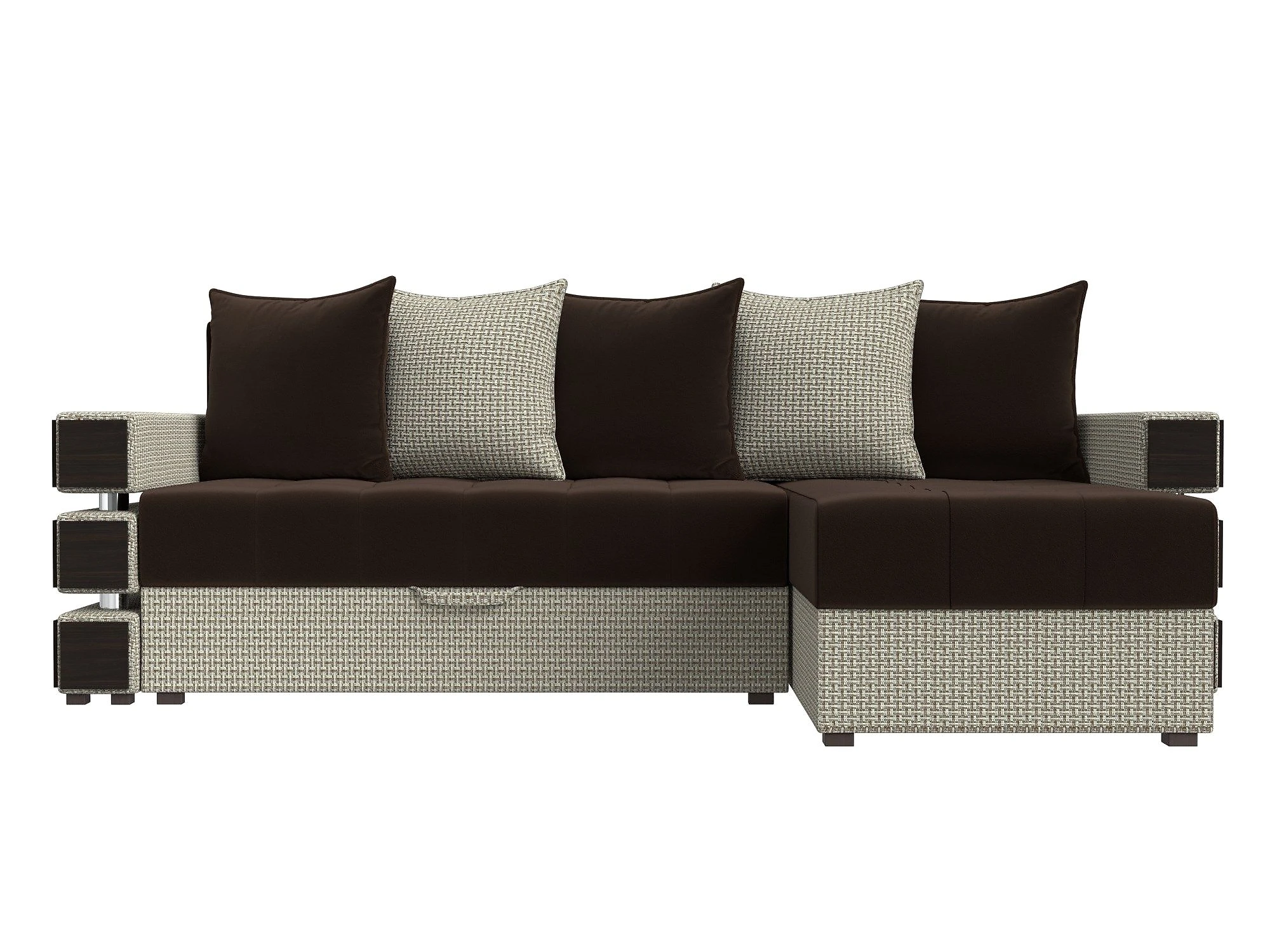 угловой диван из рогожки Венеция Дизайн 34