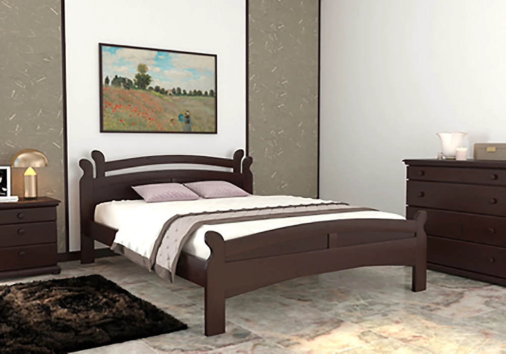 Большая двуспальная кровать Августина-4