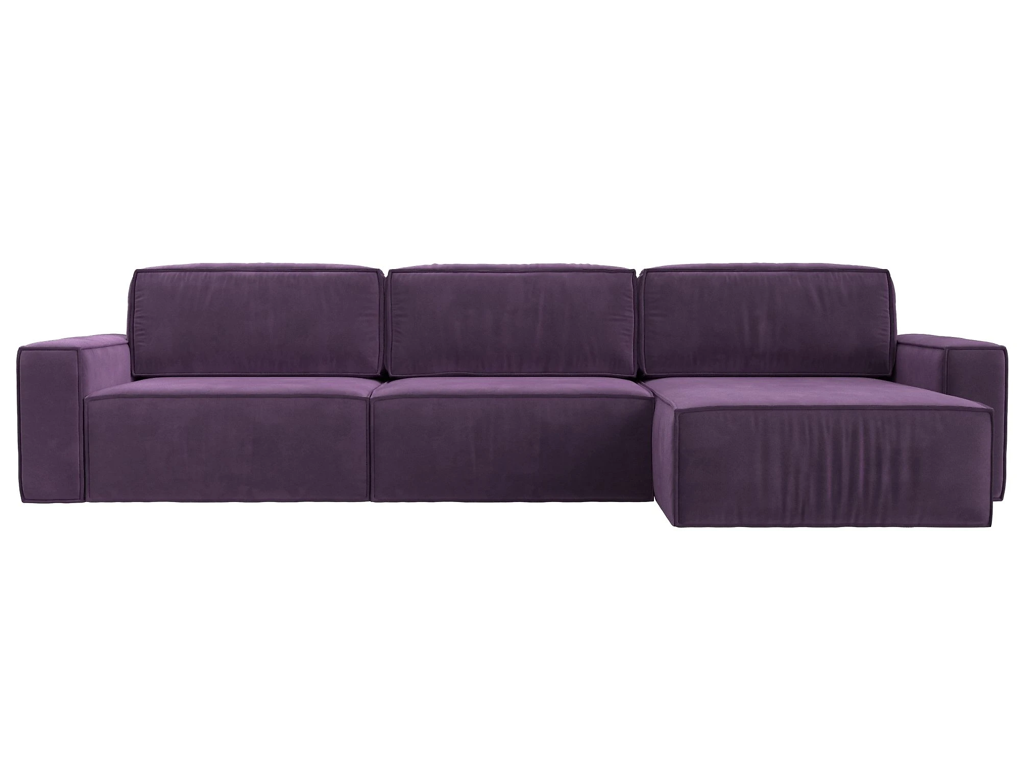 Угловой диван с левым углом Прага Классик лонг Дизайн 7