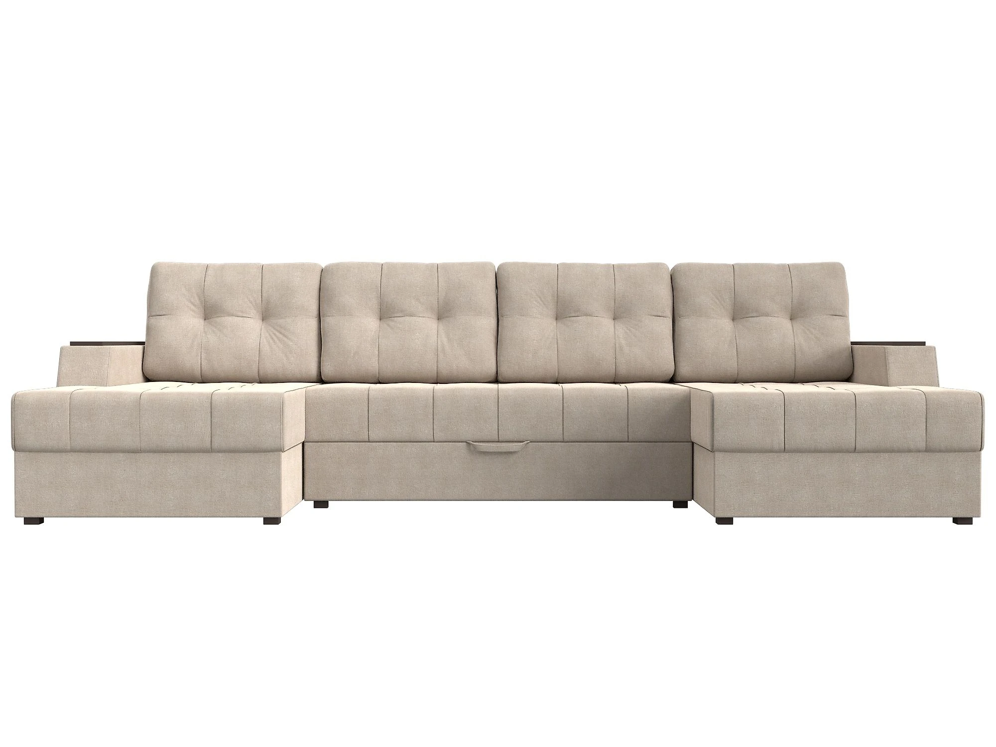  угловой диван с оттоманкой Эмир-П Кантри Дизайн 1
