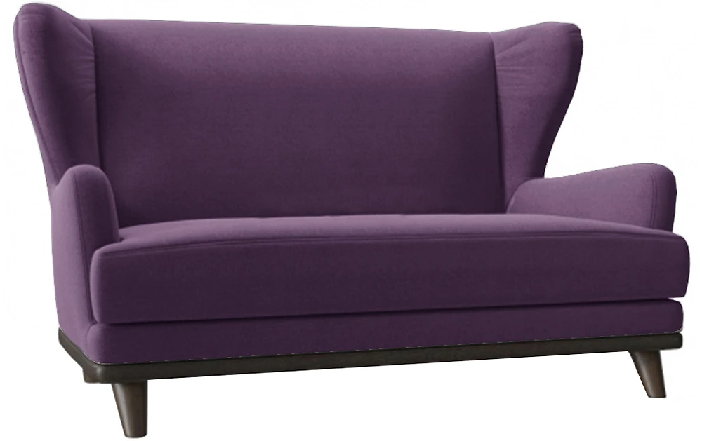 Прямой диван на ножках Оскар Кантри Виолет