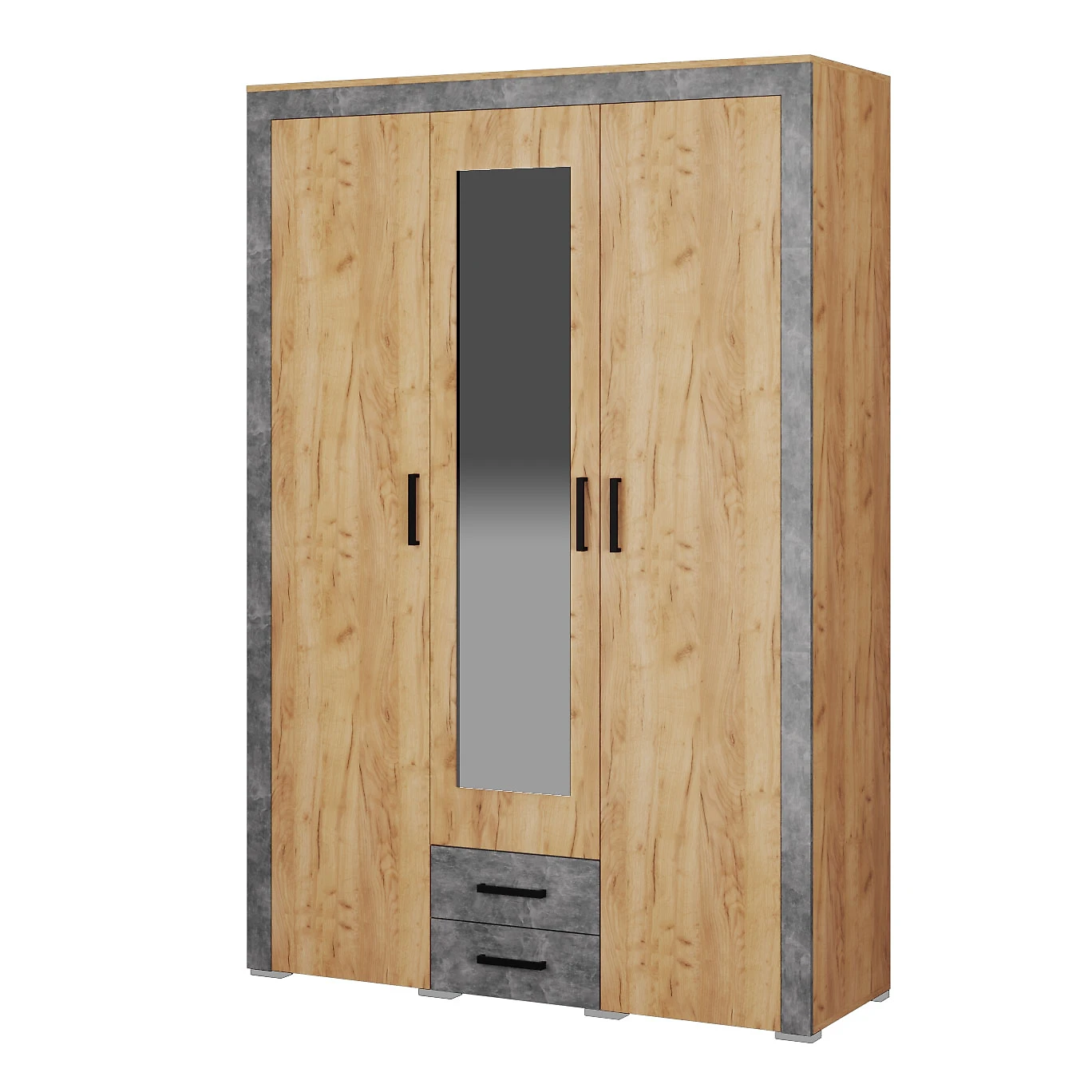 Шкаф с распашными дверями Адель-3 Дизайн-1