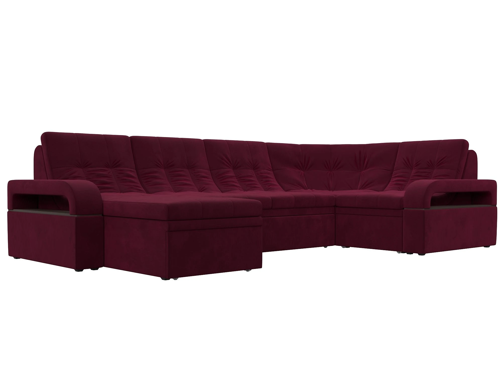 Одноместный диван Лига-035 П-образный Дизайн 5