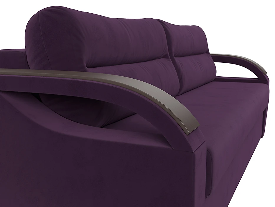 Фиолетовый диван Форсайт Плюш Фиолет