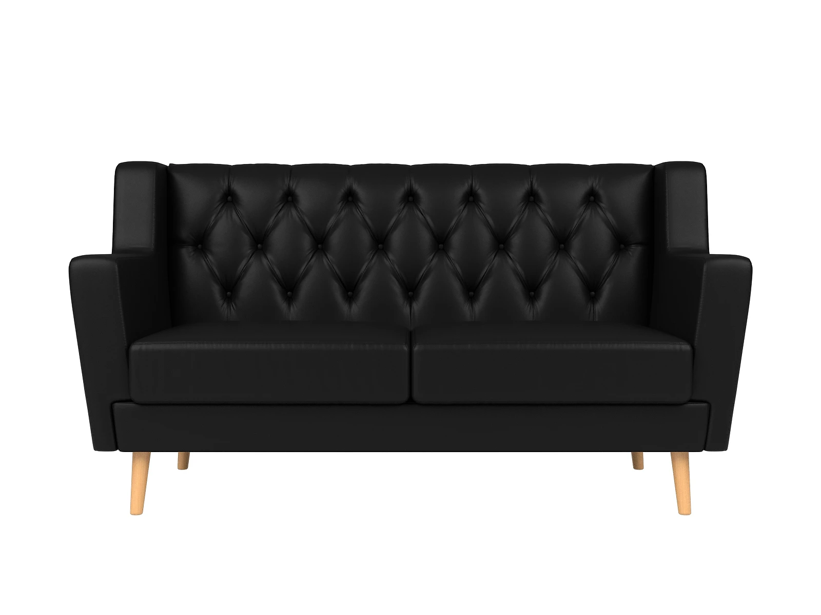 Прямой кожаный диван Брайтон Дизайн 12