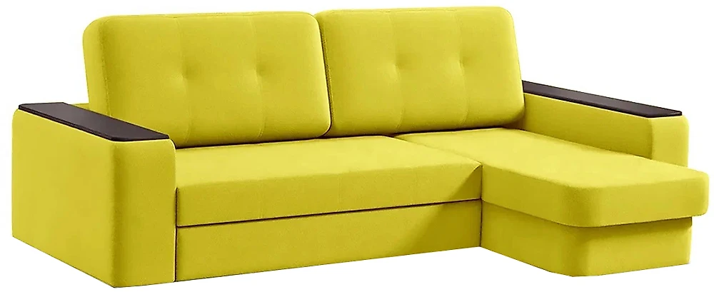 Угловой диван с подушками Арго Еллоу