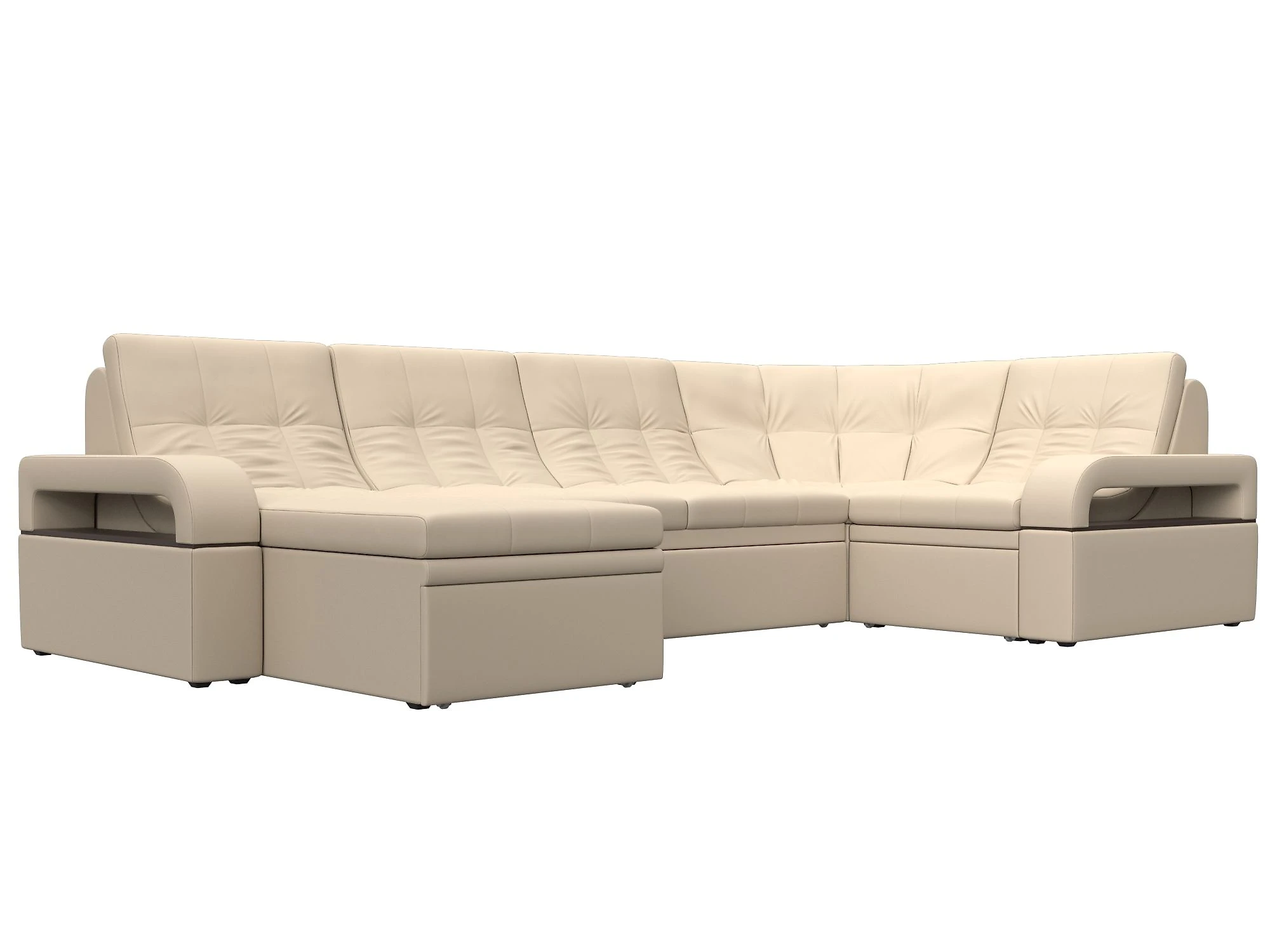 Одноместный диван Лига-035 П-образный Дизайн 10