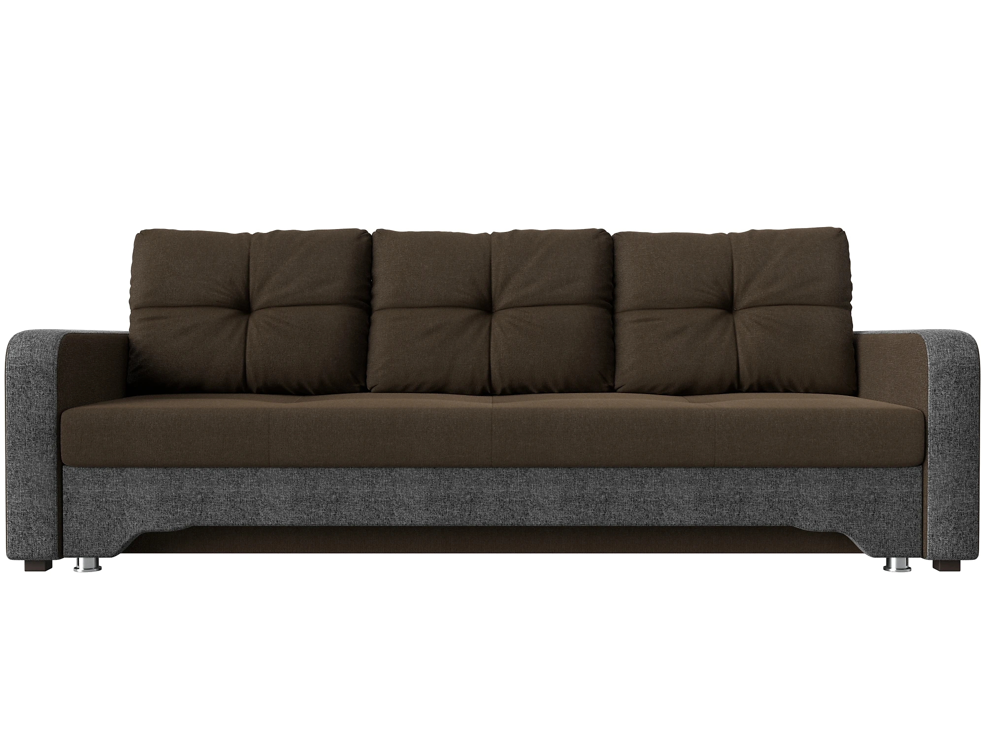Прямой диван серого цвета Ник-3 Кантри Дизайн 4