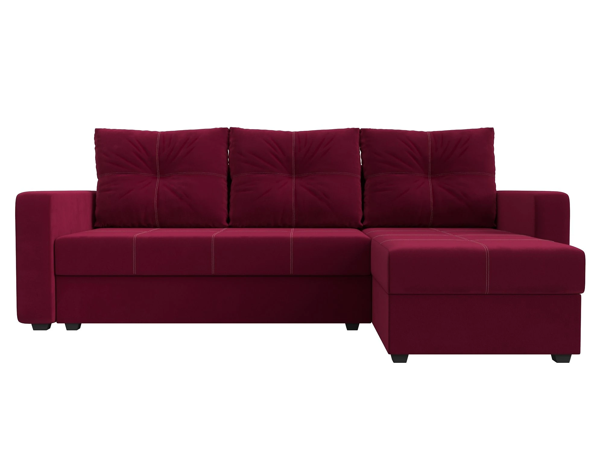 Угловой диван эконом класса Ливерпуль Лайт Дизайн 2