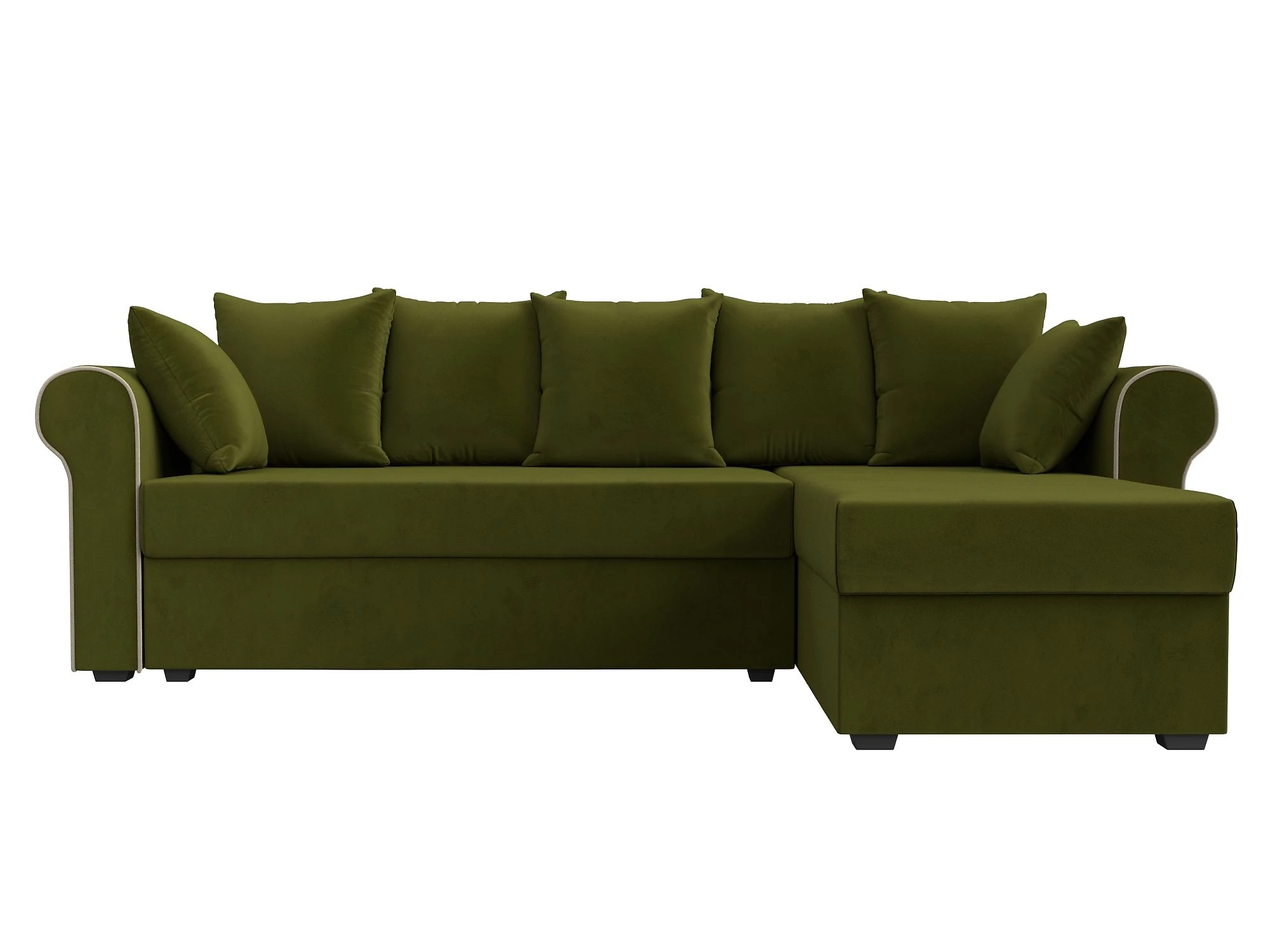 Угловой диван с подушками Рейн Дизайн 4