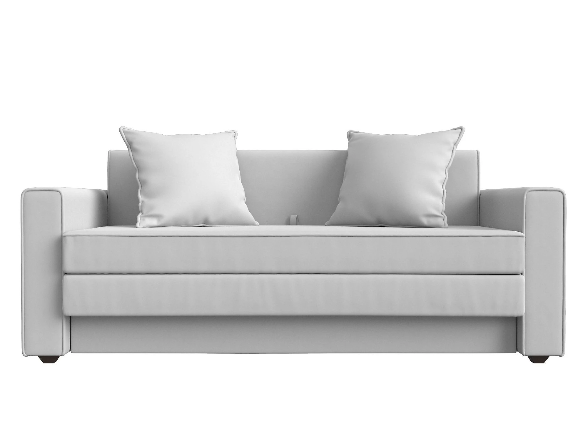 Белый прямой диван Лига-012 Дизайн 29