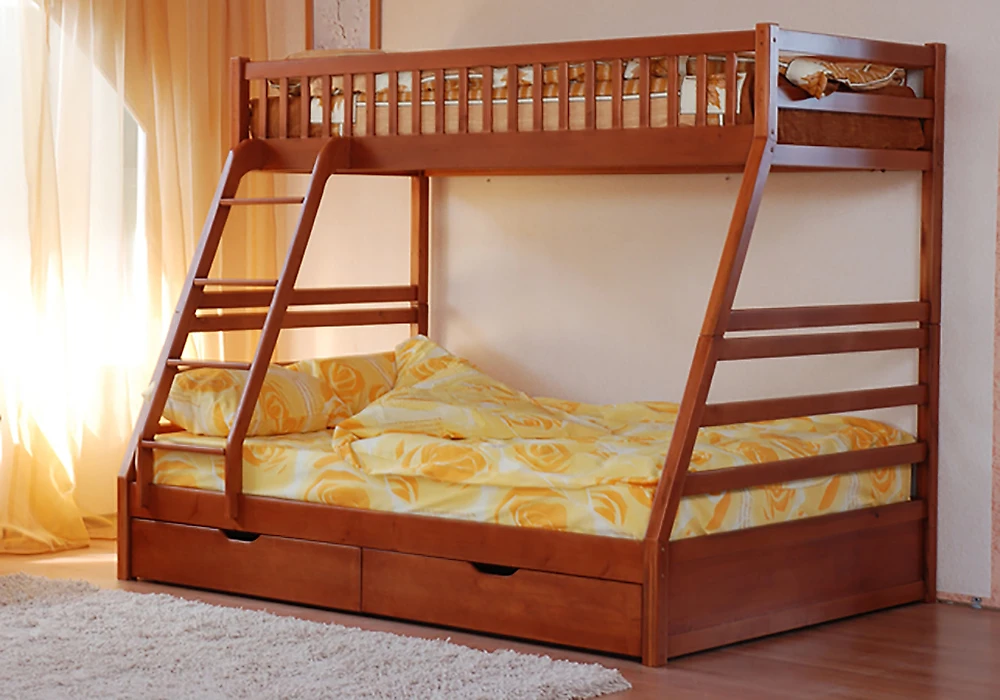 Высокая детская кровать Универсум