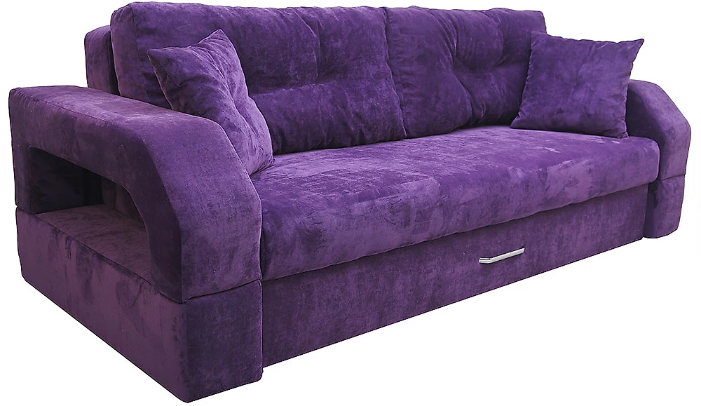 Фиолетовый диван Манчестер-08