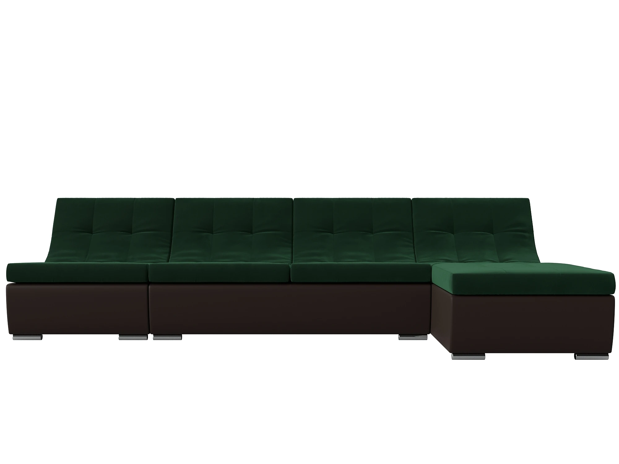 Угловой диван нераскладной Монреаль Плюш Дизайн 5