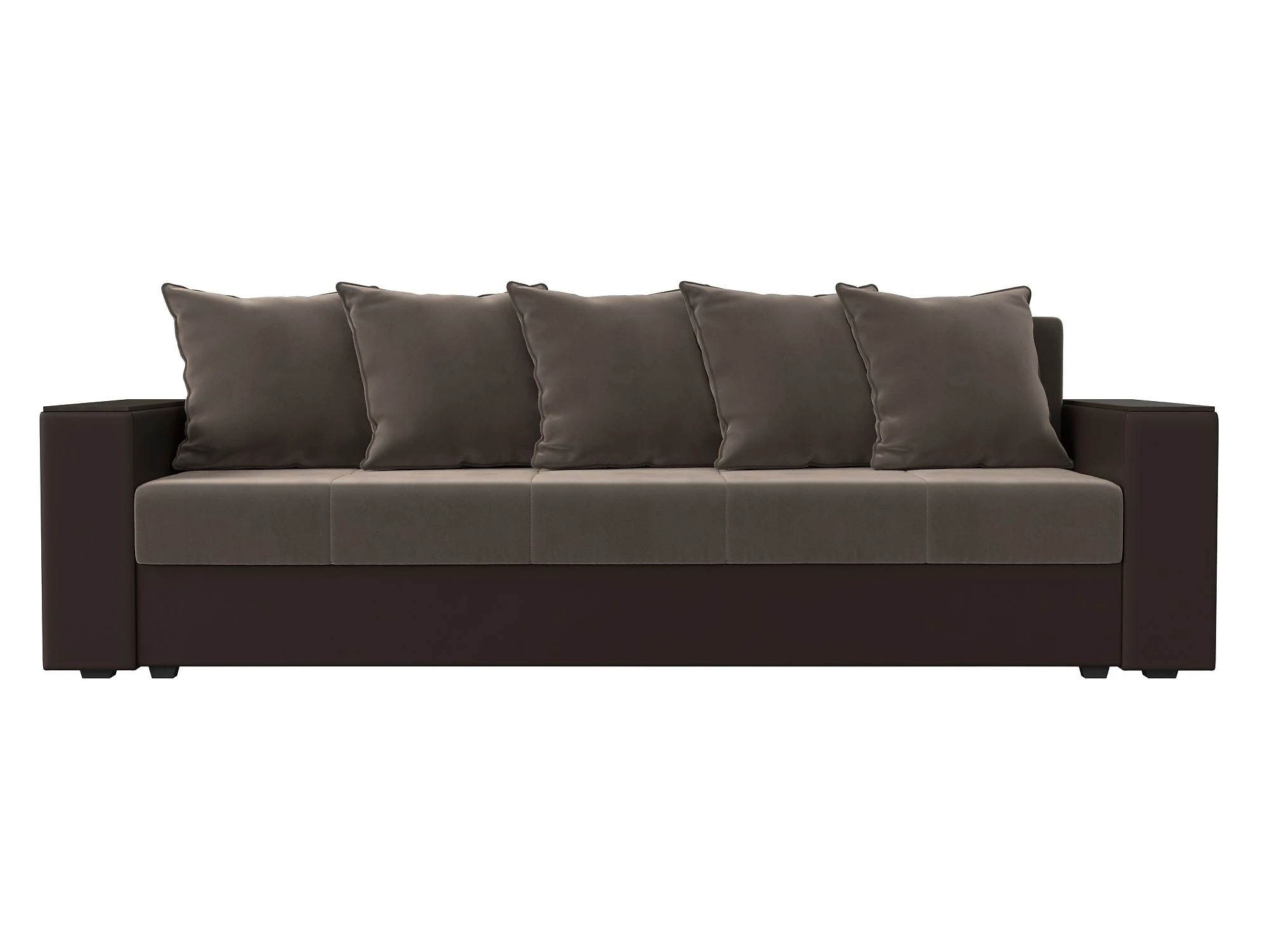 Прямой кожаный диван Дубай Лайт Плюш Дизайн 11