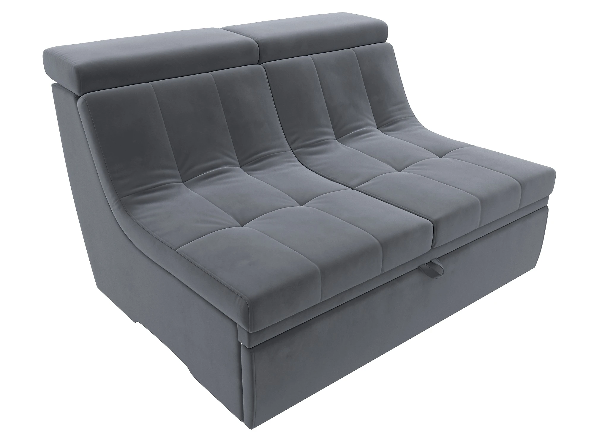 Модульный диван с оттоманкой  Холидей Люкс Плюш Дизайн 5