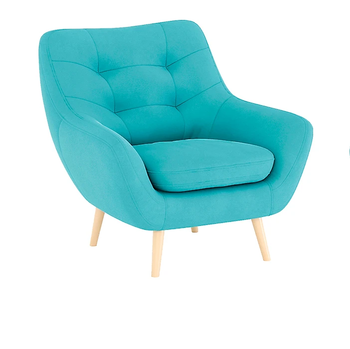 Кресла на деревянных ножках Вито Плюш Дизайн 8