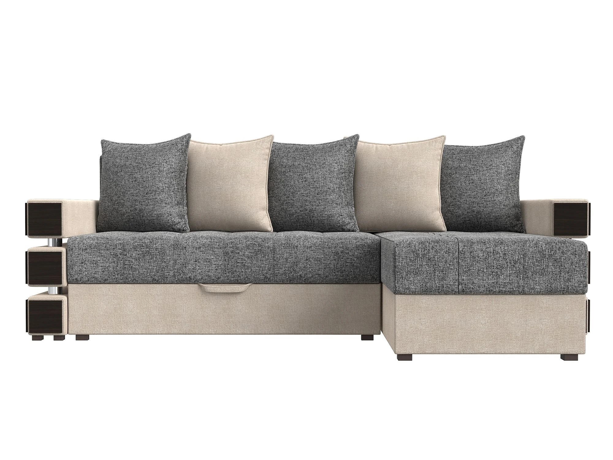  угловой диван из рогожки Венеция Кантри Дизайн 6