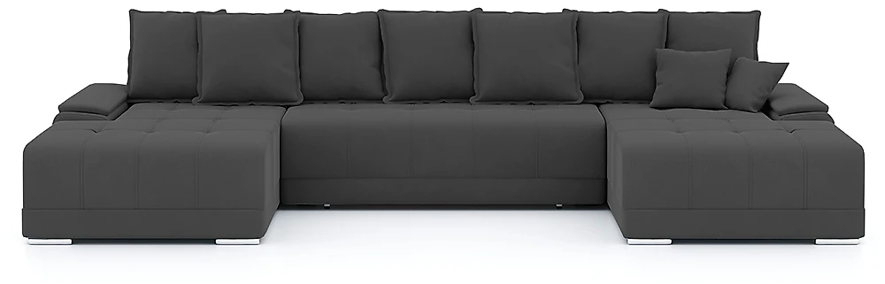 Модульный диван трансформер Nordviks П П-образный Плюш Дизайн-2