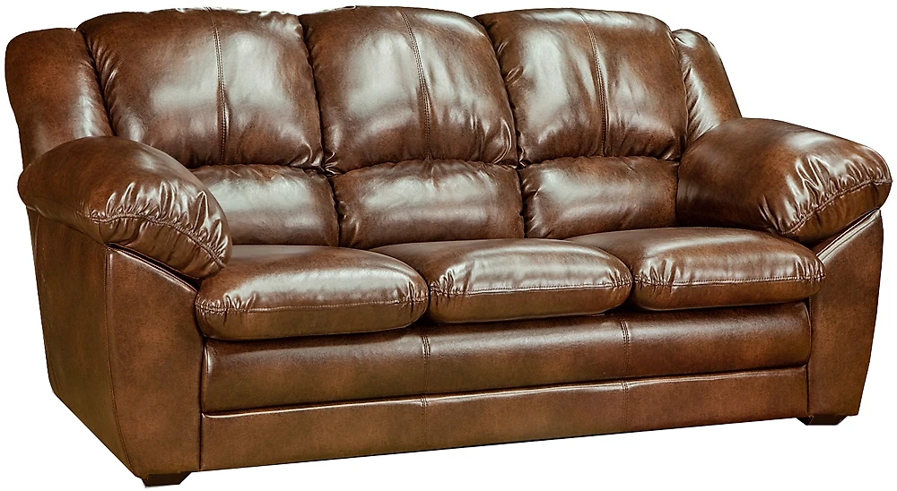Кожаный диван Лофт Оберон-3 Дизайн-1