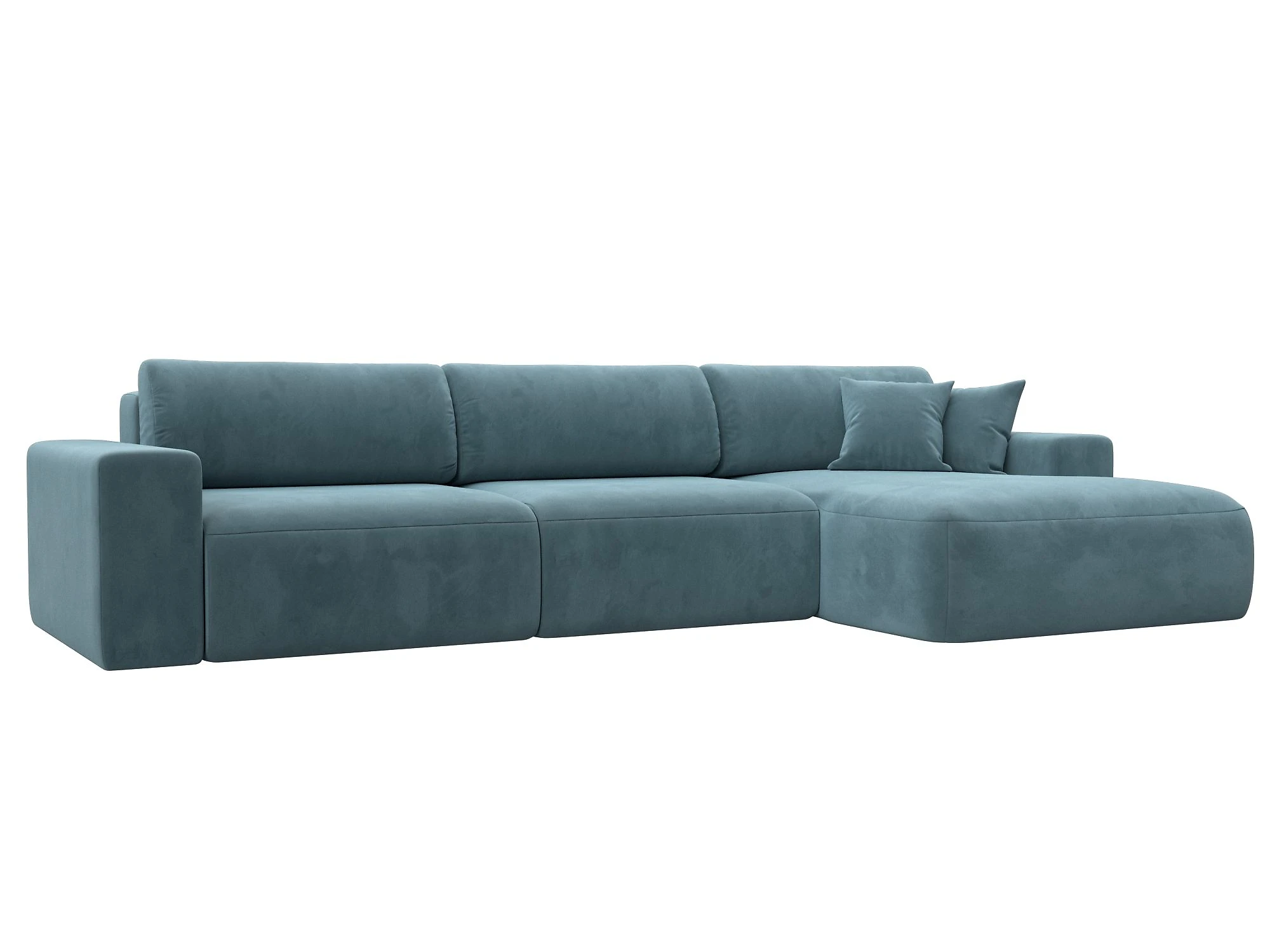 Современный диван Лига-036 Классик Лонг Плюш Дизайн 2