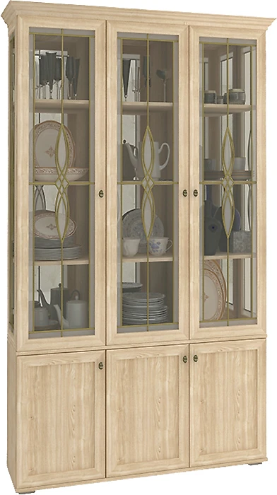 Шкаф со стеклянными дверцами Витраж-13