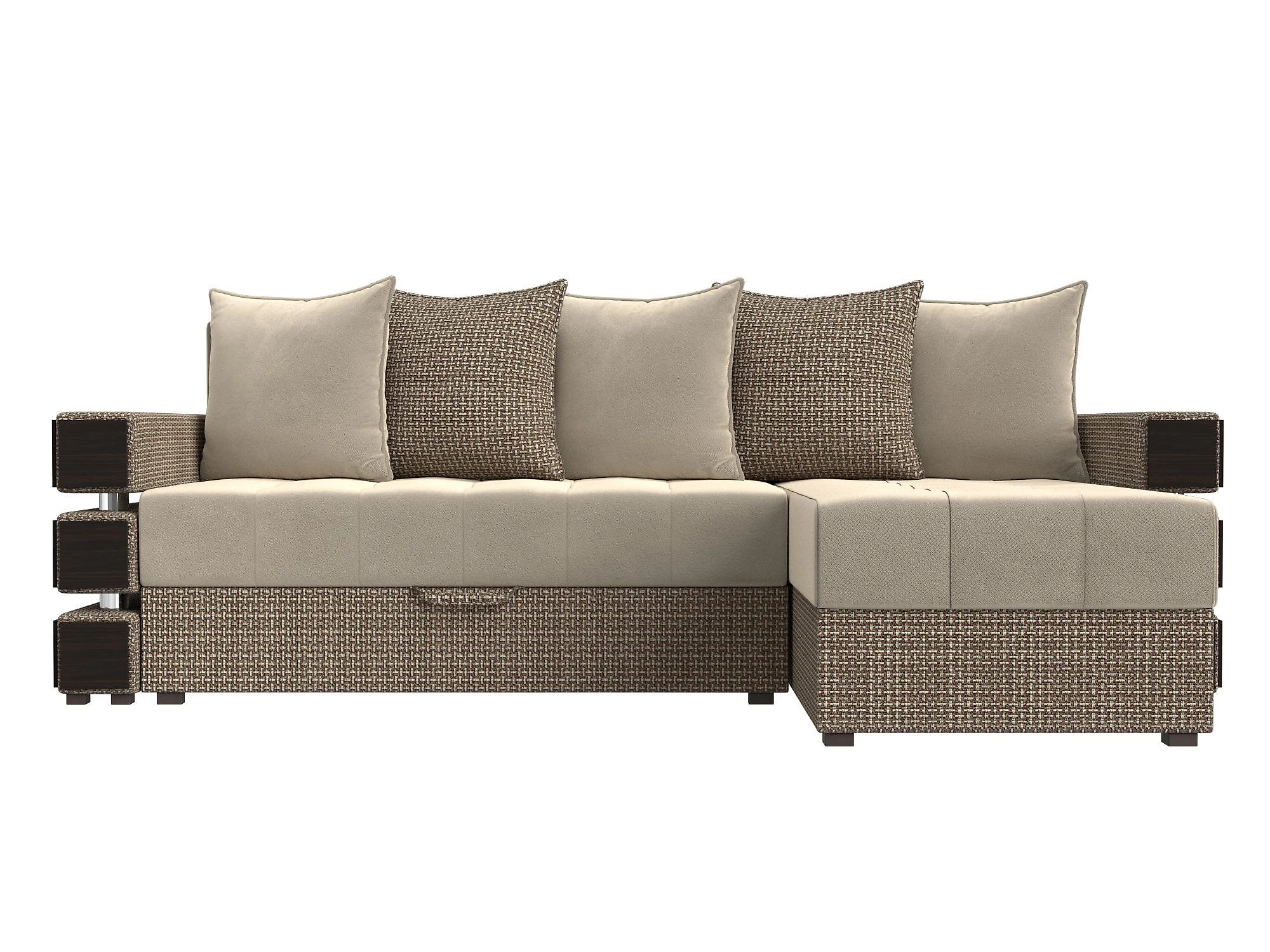  угловой диван из рогожки Венеция Дизайн 35