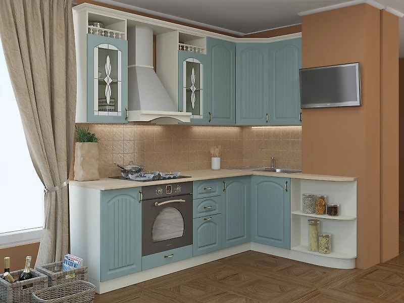 Кухонный гарнитур в классическом стиле Мишель-4