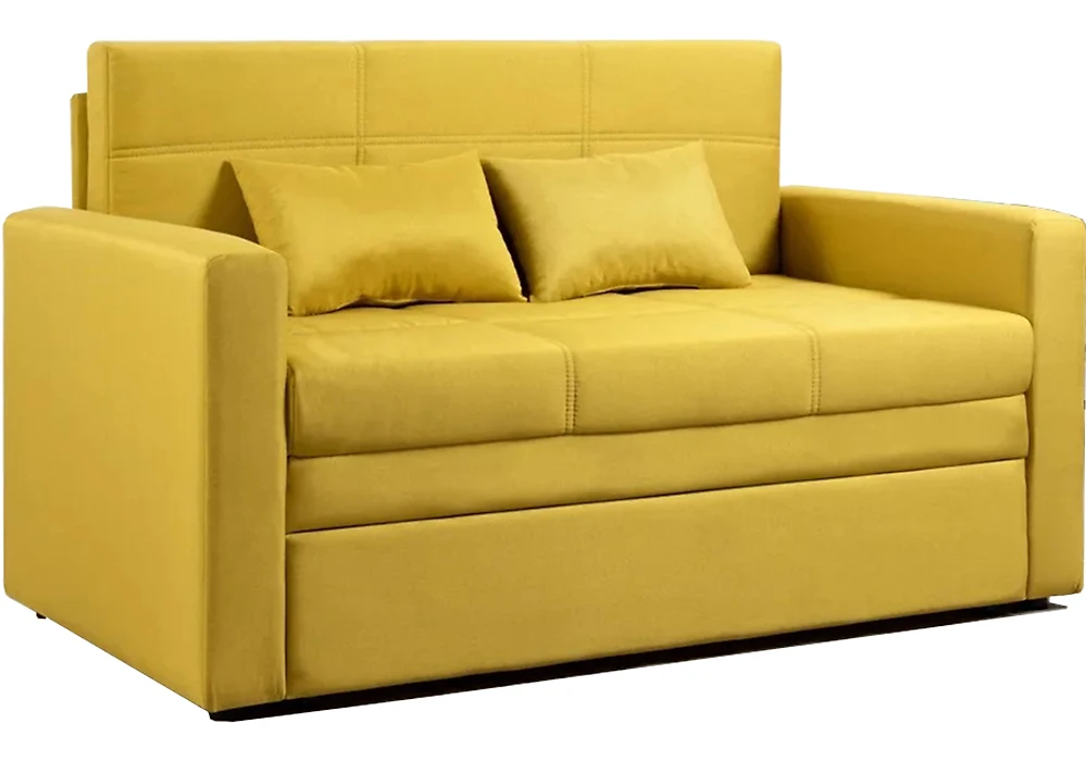 Жёлтый прямой диван Алма Дизайн 2