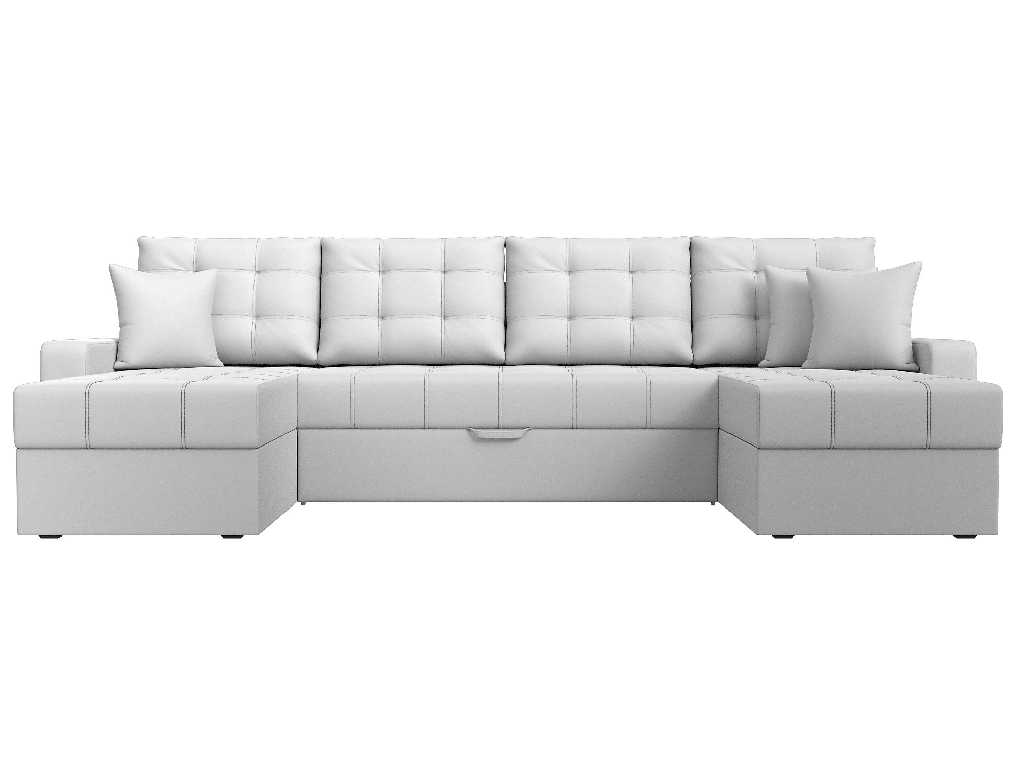 Модульный диван с оттоманкой  Ливерпуль-П Дизайн 7