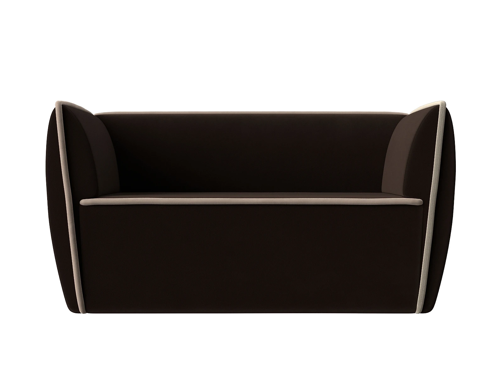 Узкий прямой диван Бергамо-2 Дизайн 16
