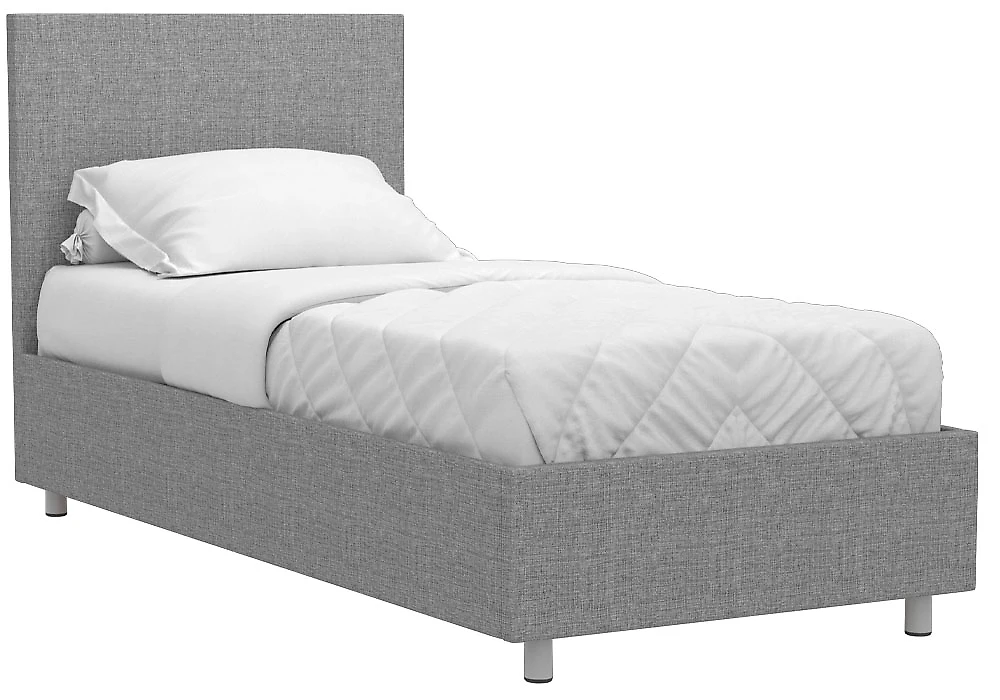 Кровать без матраса Белла 90х200 с ламелями Кантри Грей