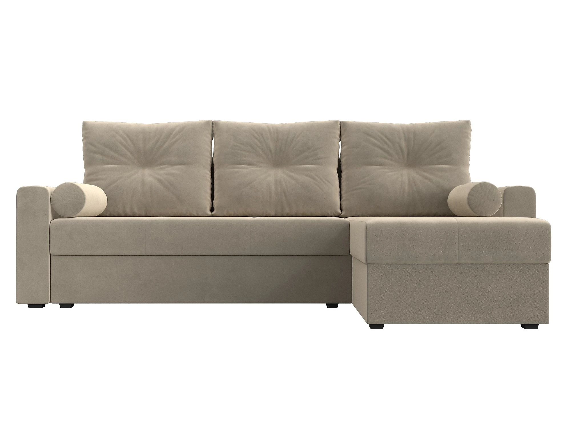 Угловой диван с подушками Верона Лайт Дизайн 3