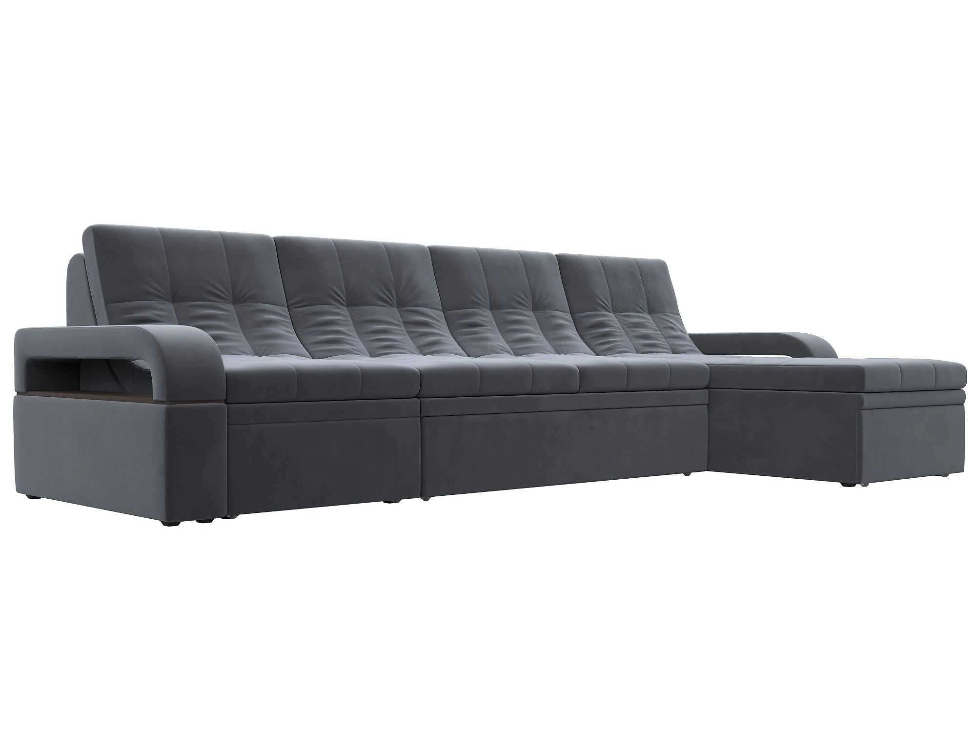 Современный диван Лига-035 Лонг Плюш Дизайн 5