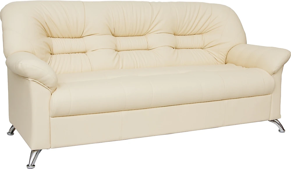 Прямой диван из экокожи Честер (Орион) трехместный