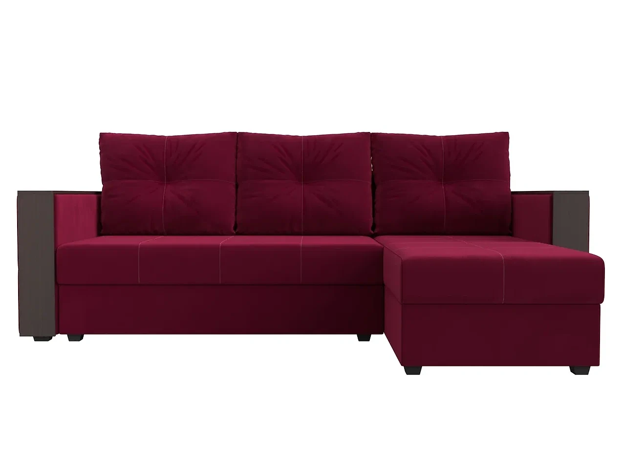 Односпальный угловой диван Валенсия Лайт Дизайн 2
