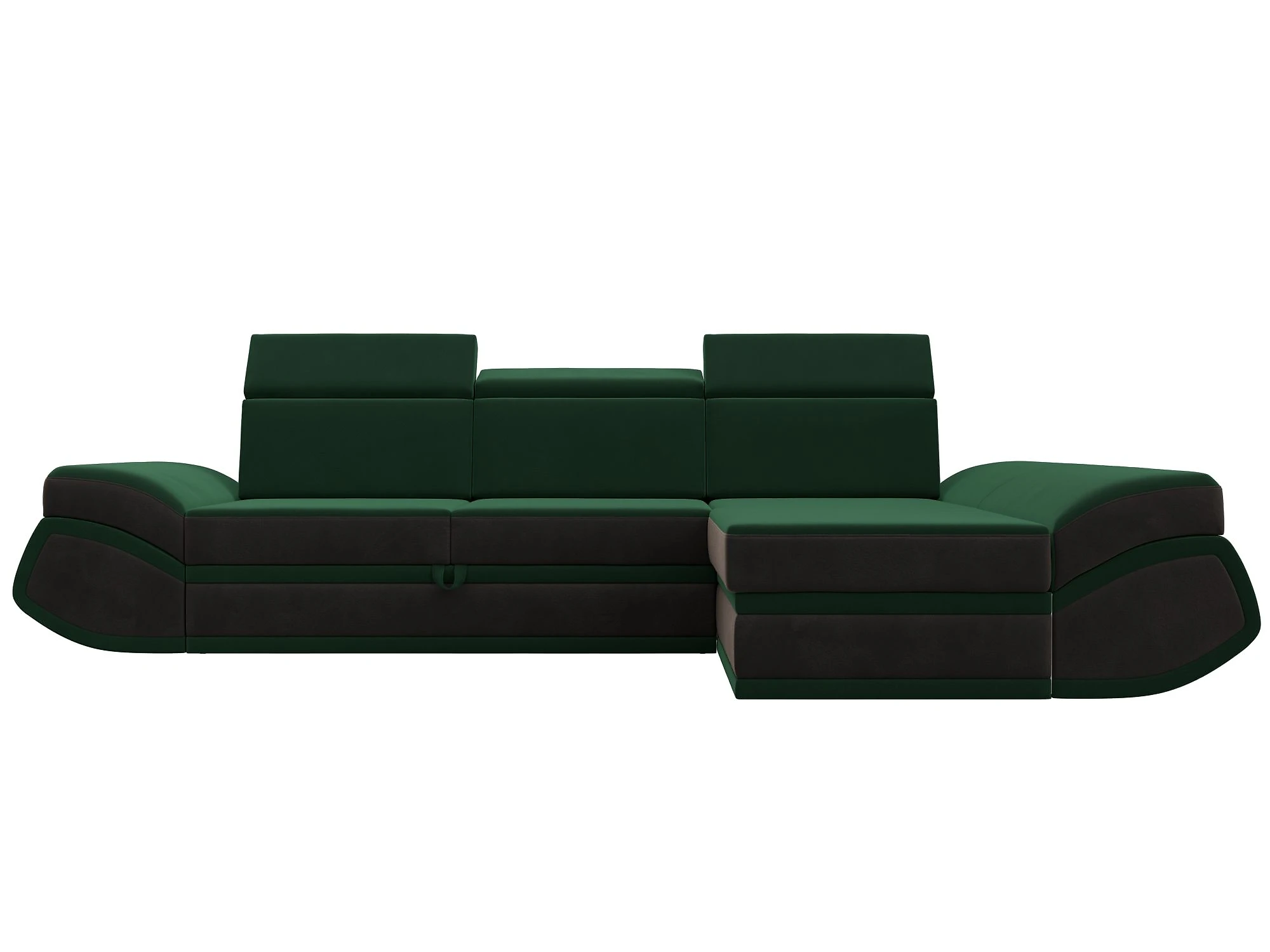 Угловой диван для ежедневного сна Лига-032 Плюш Дизайн 3