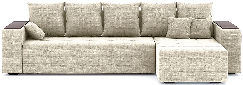 Угловой диван с независимым пружинным блоком Дубай Кантри Дизайн-2